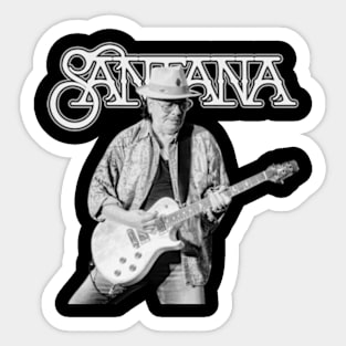 Santana rock Sticker